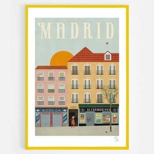 Madrid print