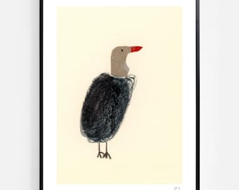 Vulture print
