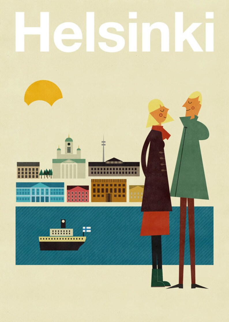 Helsinki print image 1