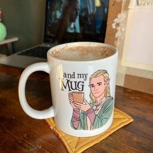 Fantasy Gift Mug, Elven Mug, Fantasy Mug