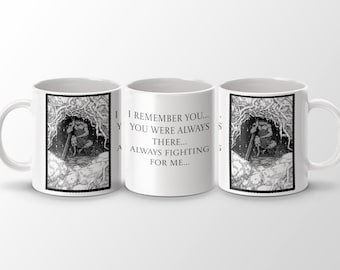 Berserk Anime Mug: Guts Iconic Scene, Manga Art Coffee Cup