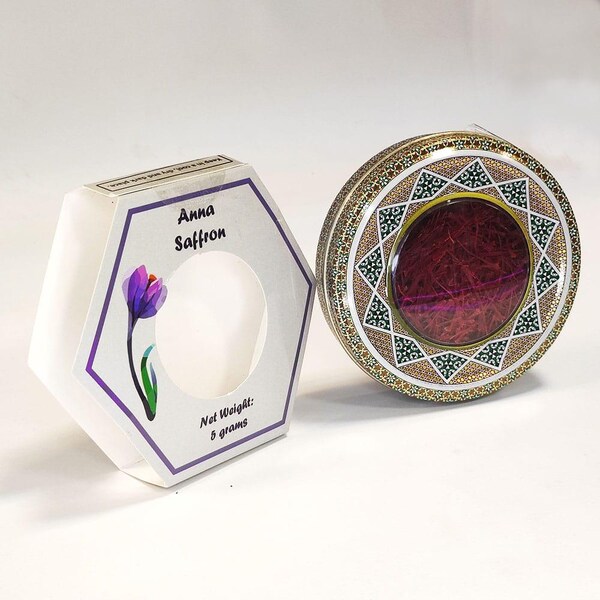 Saffron Premium Grade A Negin SaffronSpecial Grade Royal Quality Saffron 5gram anna saffron