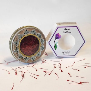 Saffron Premium Grade A Negin Saffron Special Grade Royal Quality Saffron 3gram,anna saffron