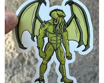 Adesivo Eldritch God: decalcomania impermeabile