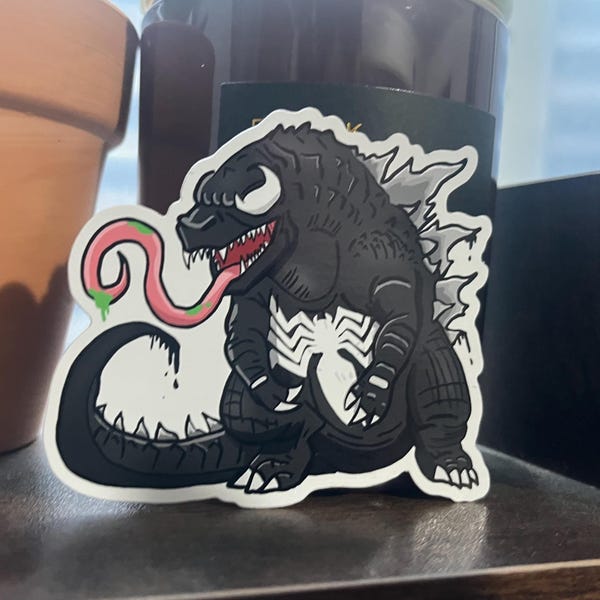 Venemous Kaiju sticker