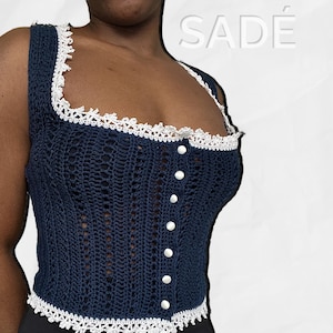 Das Sade-Top-Muster