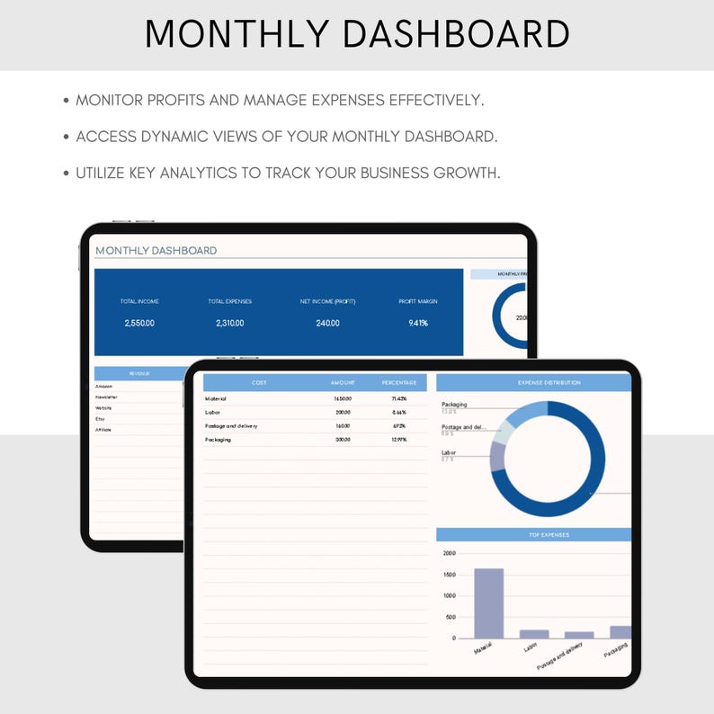 Small Business Bookkeeping and CRM Template Google Sheets Spreadsheet
