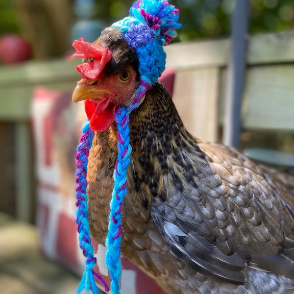 Chicken Hat with Ties