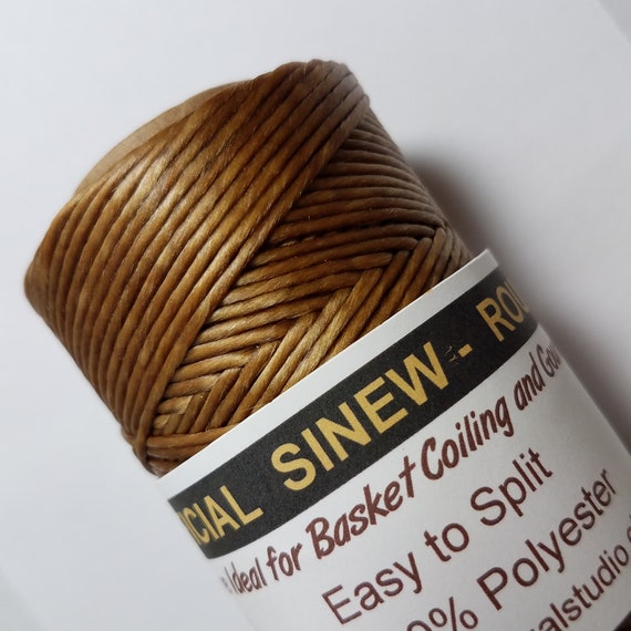 Round Artificial Sinew Thread Waxed Polypropylene for Craft