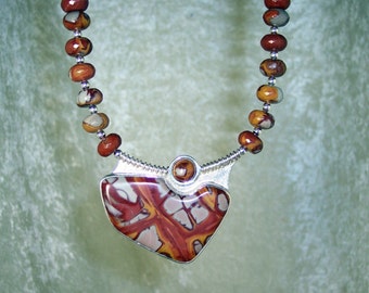 NOREENA NOREENA - OOAK Necklace in Noreena Jasper and Sterling Silver