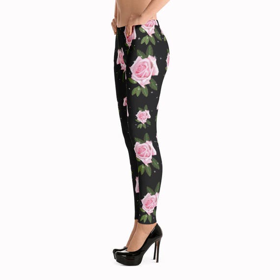 floral leggings