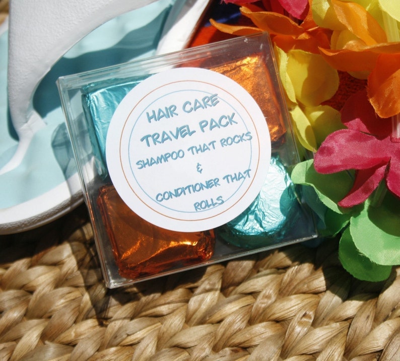 Shampoo Bar and Conditioner Bars Travel Pack Etsy