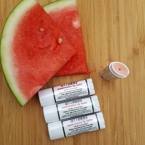 Lip Balm flavored with Watermelon image 1
