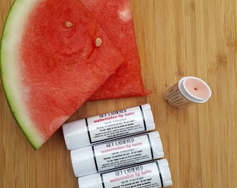 Lip Balm flavored with Watermelon