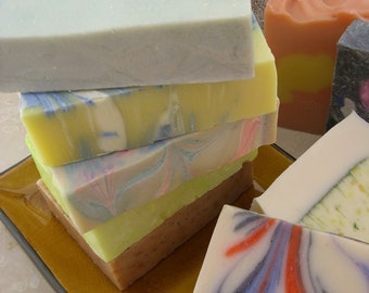 Handmade Soap  Set of 3  Bars