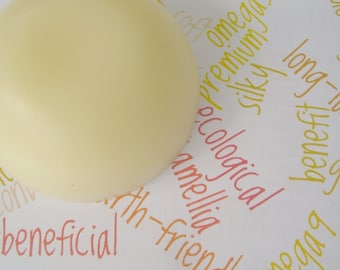 Grapefruit Lemongrass Solid Bar Conditioner That Rolls
