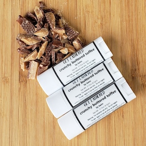 Crunchy Buttered Toffee Lip Balm