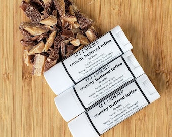 Crunchy Buttered Toffee Lip Balm