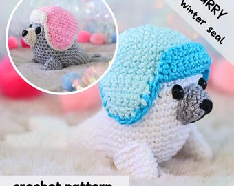 Seal Crochet Pattern: FLURRY Amigurumi (PDF - English/US)