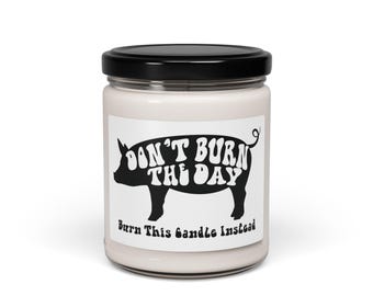DMB - Dont Burn The Day Scented Soy Candle, 9oz