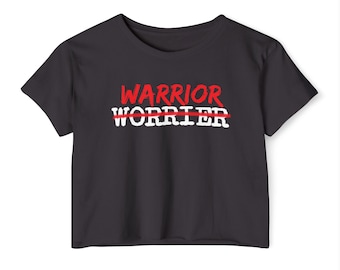Warrior - women's crop top tee