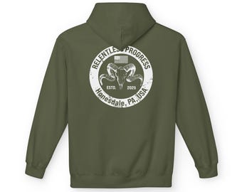 Relentless Progress - Ram Skull Hoodie NEW