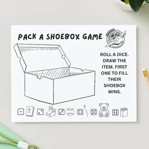 Operation Christmas Child Dice Game