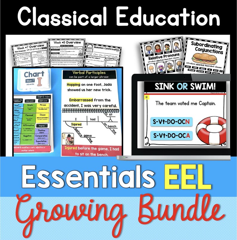 Essentials Growing Bundle - Homeschool Classical Education English ...
