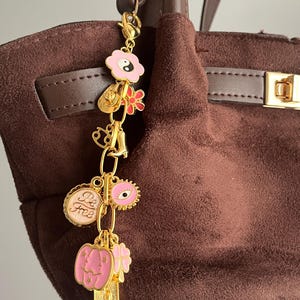 Build Your Own Bag Charm,Custom Keychain,Make Your Own Keychain,Purse Chain Accessory,Personalized Bag Keychain,Gift for Girl,Birthday Gift