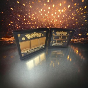Pokemon Editionen Bilderrahmen (Gold,Silber,Gelb,Blau etc)