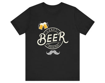 Camiseta original de cerveza artesanal, camisas de cerveza, camisa de cerveza artesanal