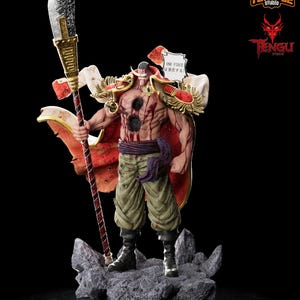 Edward Newgate | White Beard | FAN ART FIGURE | One Piece | Figure Statue 3D Printed  | Resin Figure | Hand Painted| Garage Kit