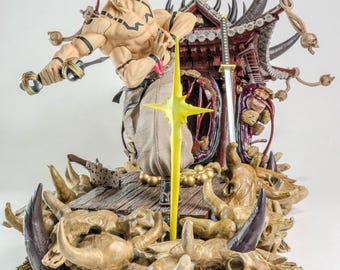 Limited Edition True form Sukuna King of curses - Jujutsu Kaisen - FAN ART FIGURE Statue 3D Printed | Handmade | Resin Figure | Hand Painted