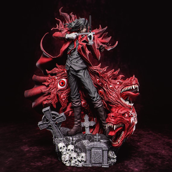 アルカード - ヘルシング - ファンアートフィギュア 3Dプリント像