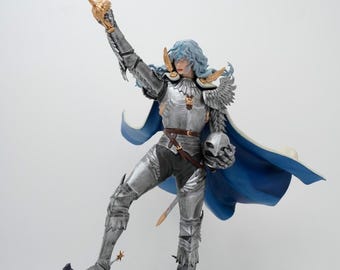 Griffith -Berserk FAN ART FIGURE | 3D Printed | Handmade Gift | Resin Figure | Hand Painted |Garage Kit