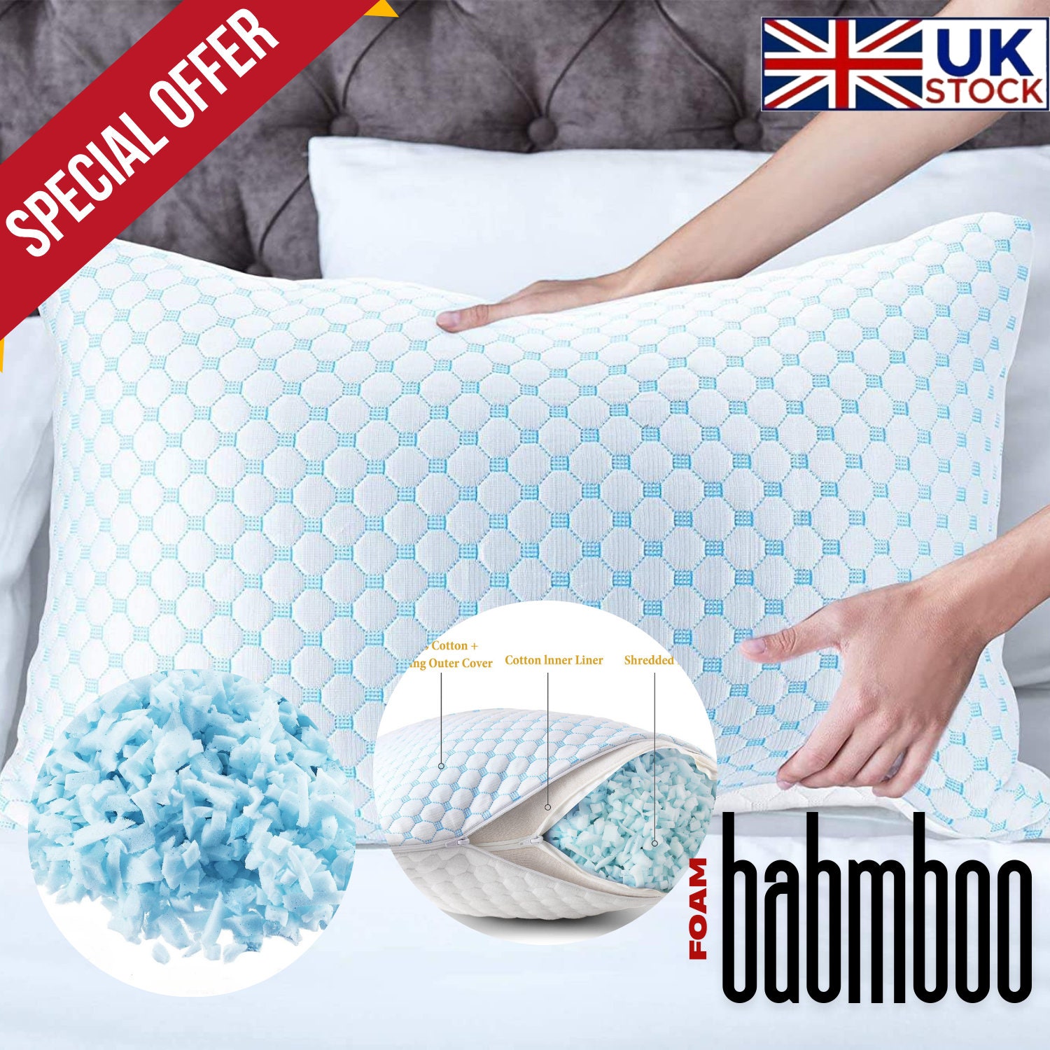 Memory foam scatter cushion inserts hotsell