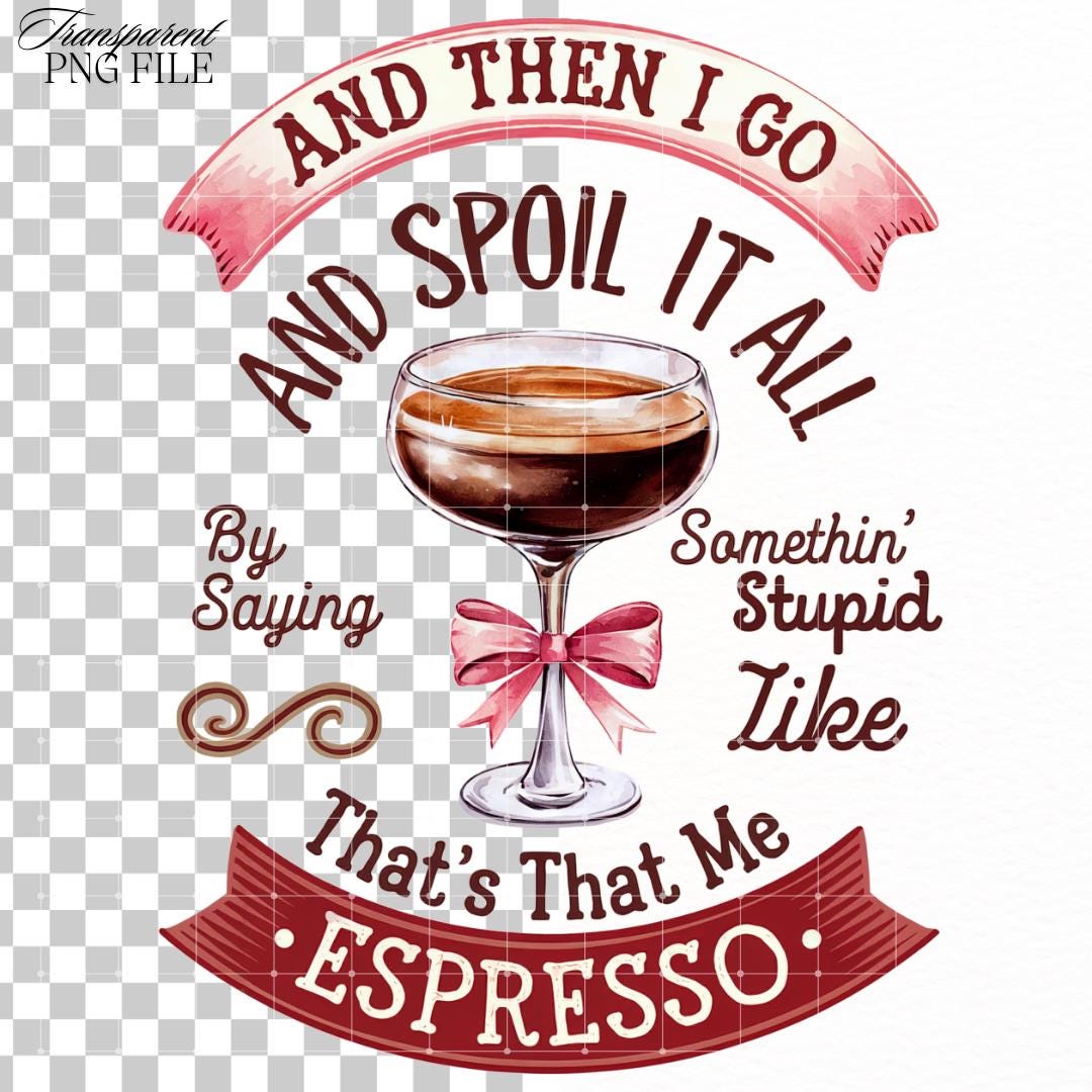 That's That Me Espresso Png Somethin Stupid Png Sabrina Carpenter Merch ...