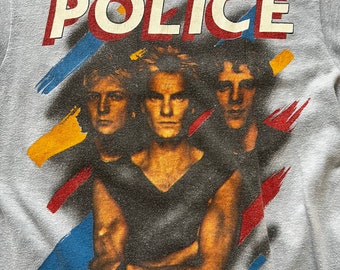 80s Vintage THE POLICE Synchronicity North America 1983 Tour