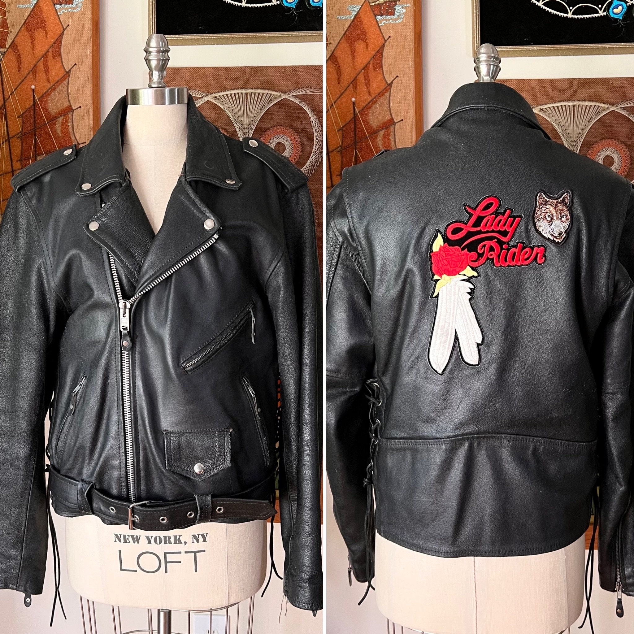 USA BIKERS DREAM APPAREL ダブルライダース　ブラック　M USA BIKERS DREAM APPAREL ダブルライダースブラックM