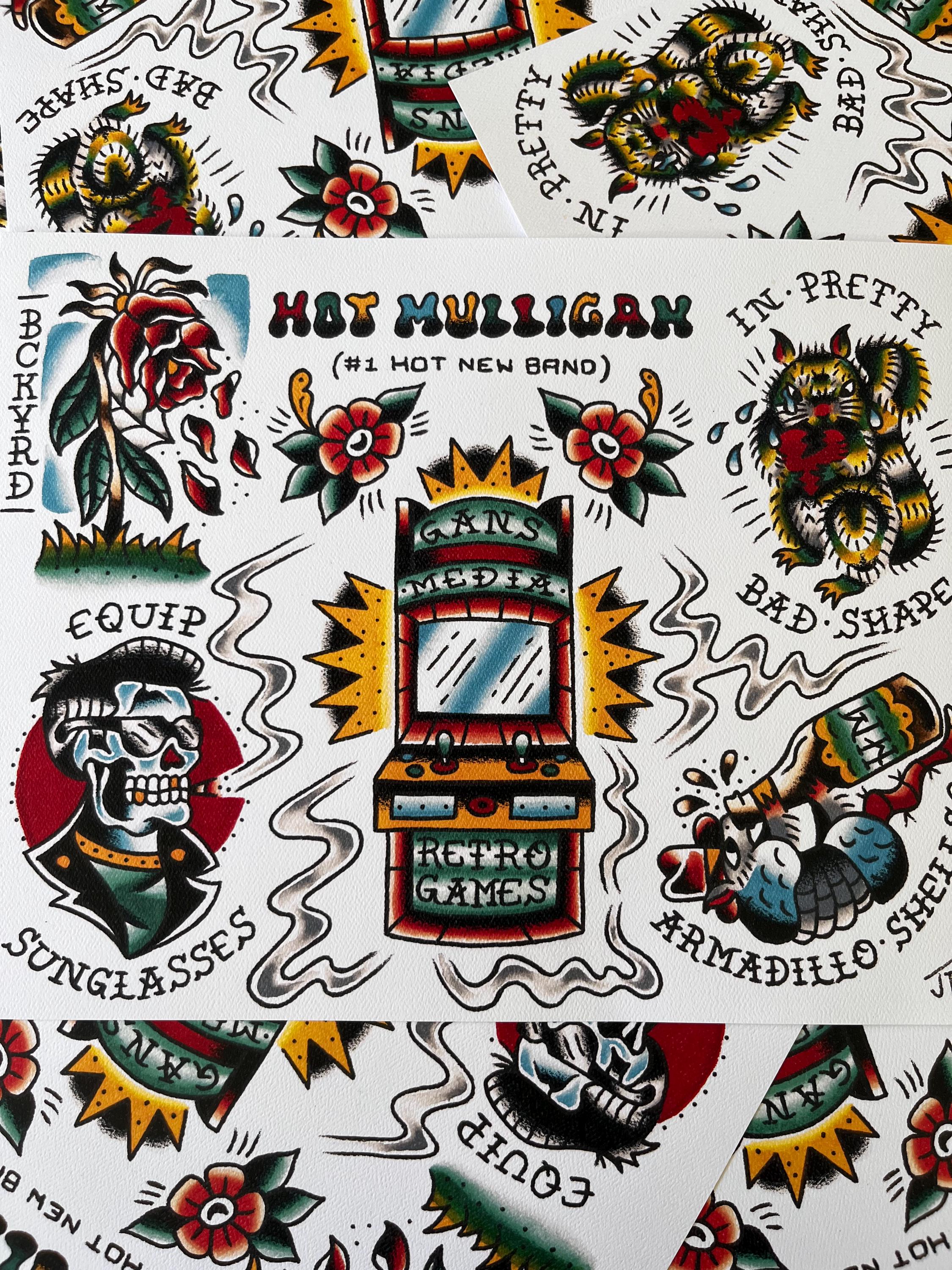 Traditional tattoo flash - Etsy 日本