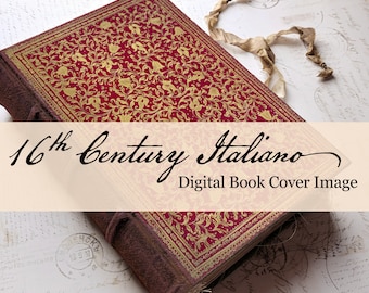 16th Century Italiano - Digital Book Cover Image