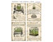 Wardian Cases - Journal Cards - Antique Ephemera - books -  journals - albums - scrapbooks - mixed media  (1 digital page) 