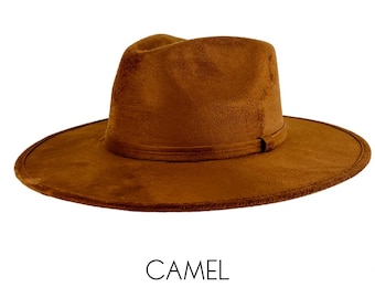 Vegan Suede Rancher Hat