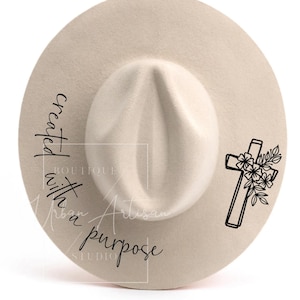 Hat Burning Stencil, Created w/ a Purpose