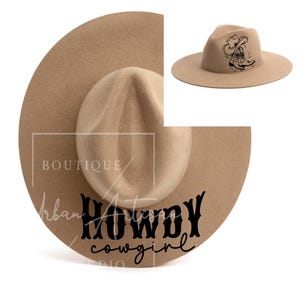 Hat Brennende Schablone, Howdy Cowgirl
