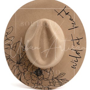 Hat Burning Template, Wild at heart