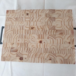 Handmade End-Grain Butcher Block Cutting Board