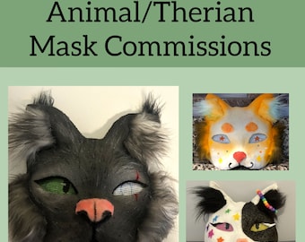 Animal/Therian Mask Commissions