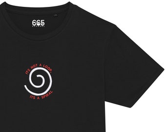 It's Not A Loop, It's A Spiral Embroidered T-Shirt