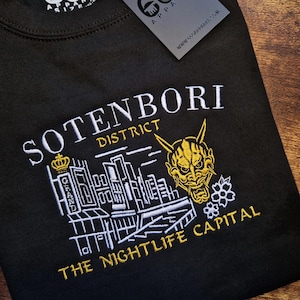 Nightlife Capital Embroidered Sweatshirt/Hoodie